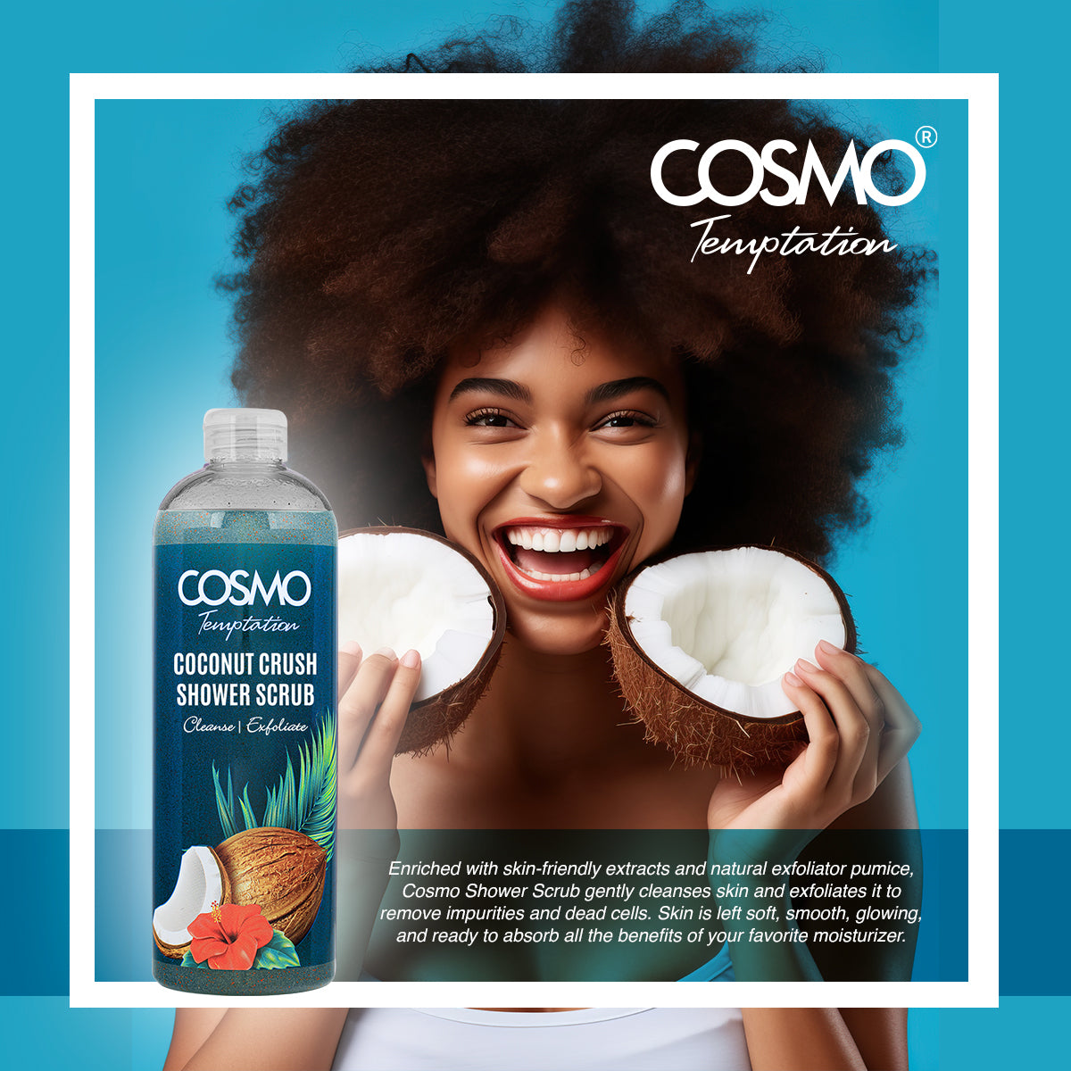 Temptation Coconut Crush Shower Scrub